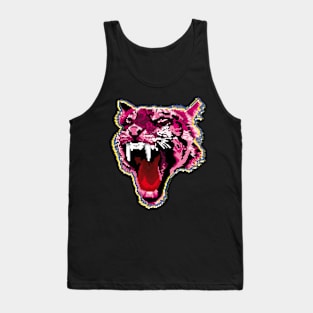 Weckywerks Pixel Tiger Tank Top